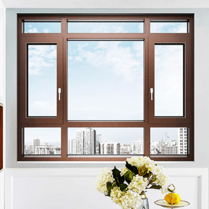 鋁合金非隔熱防火窗